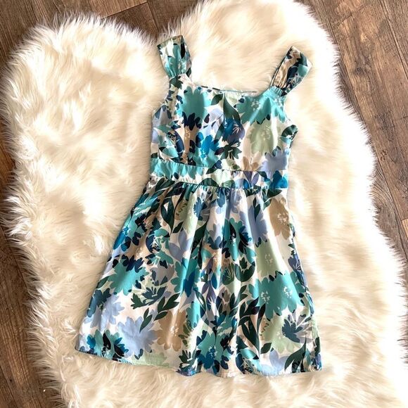 ROMY Multicolored Floral Dress - Picture 1 of 8